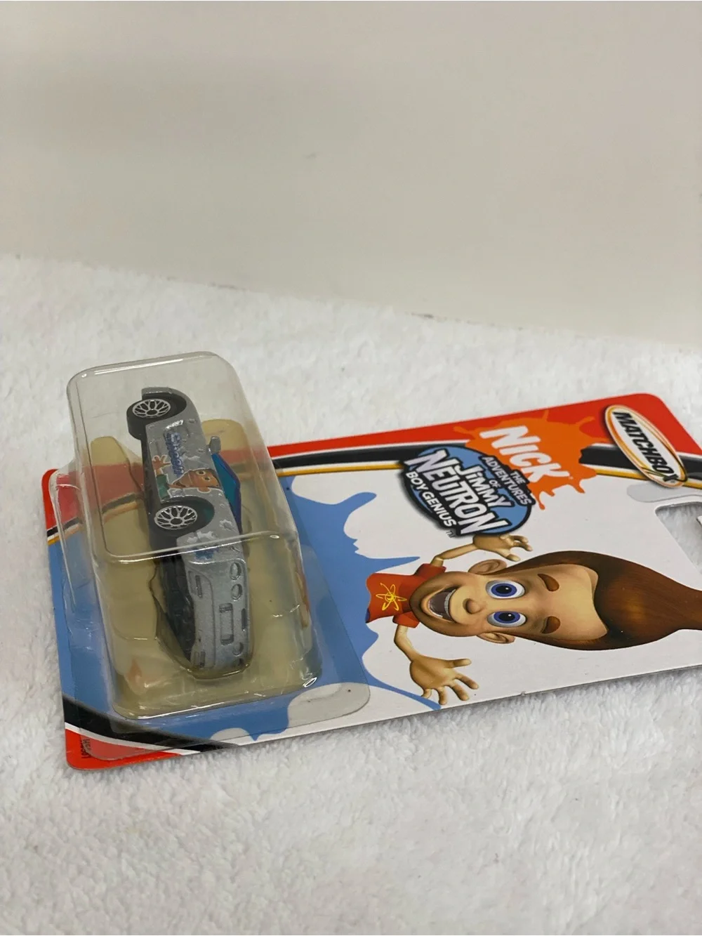 Matchbox Adventures of Jimmy Neutron Boy Genius Convertible 1:64 Diecast Car NEW